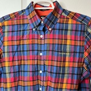 Rockies Multicolor Women’s Western Shirt Size M